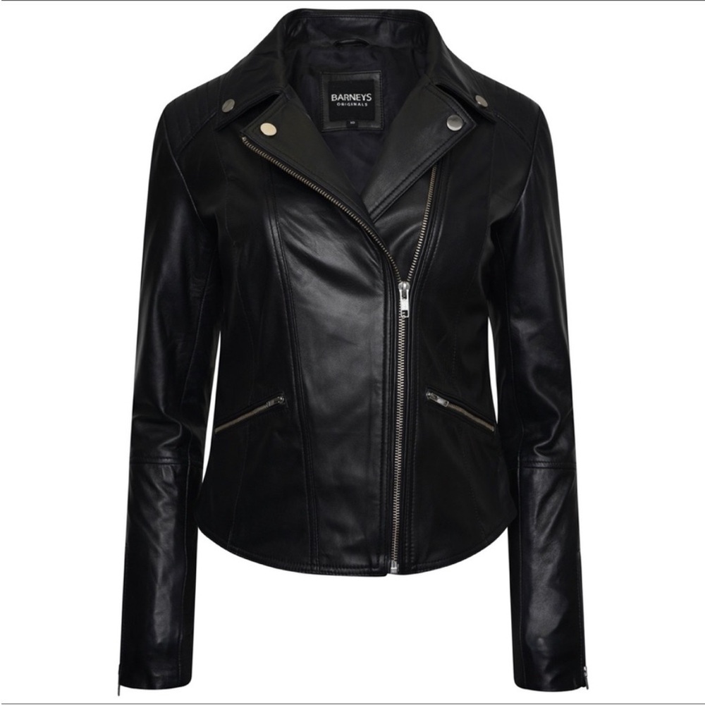 Barney's Originals Belina real leather jacket